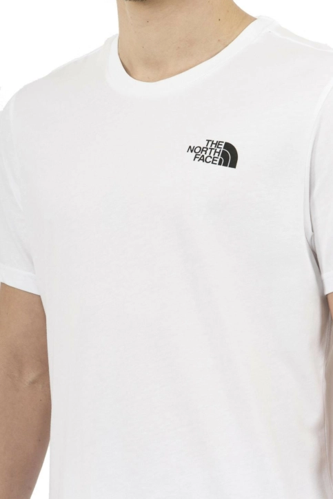 Tee shirt the north face 2tx5 simple dome fn4 white