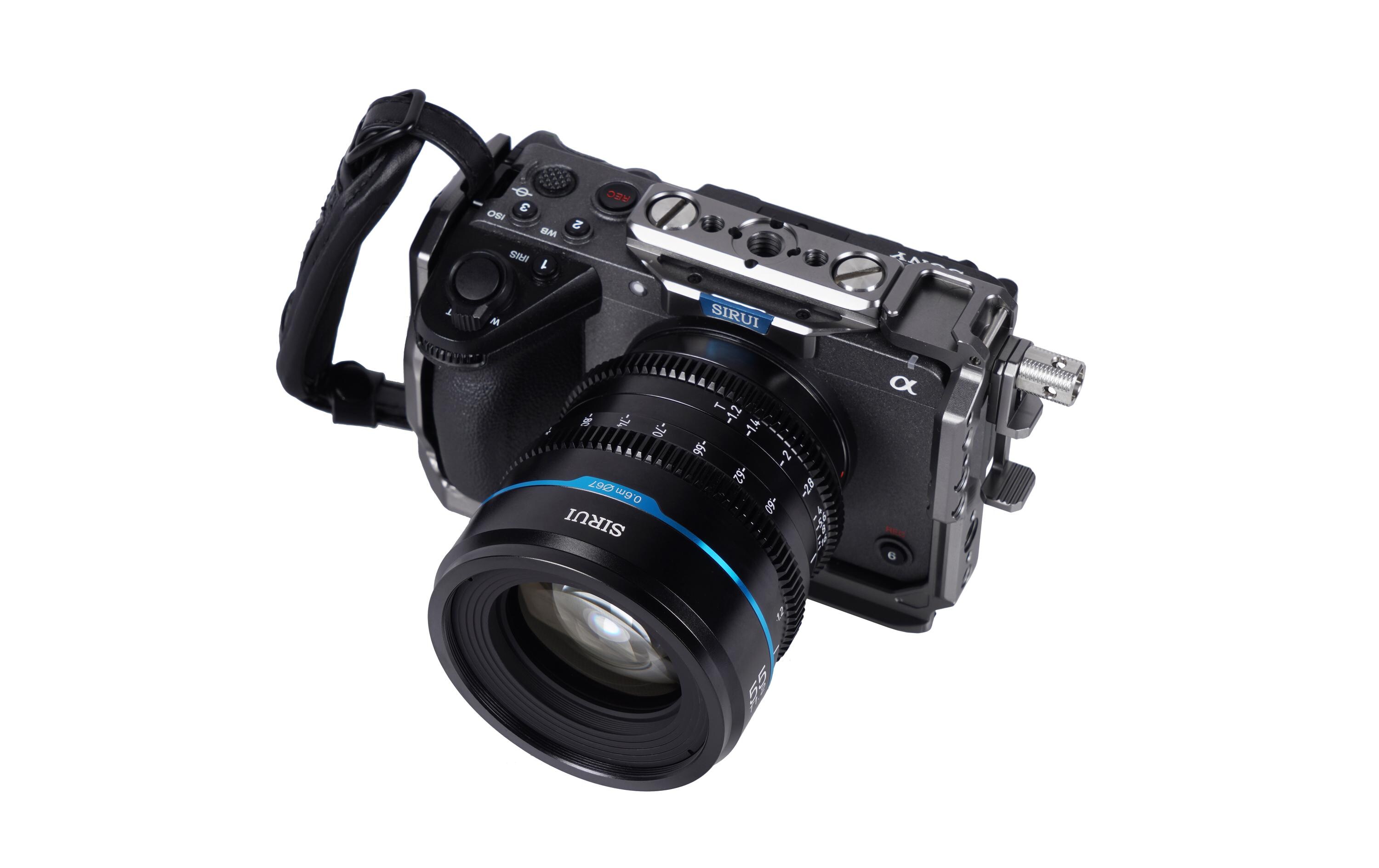 Festbrennweite Nightwalker 55 mm T1.2 S35 – Fujifilm X-Mount<br>Cine-Objektiv für X Mount-Kameras