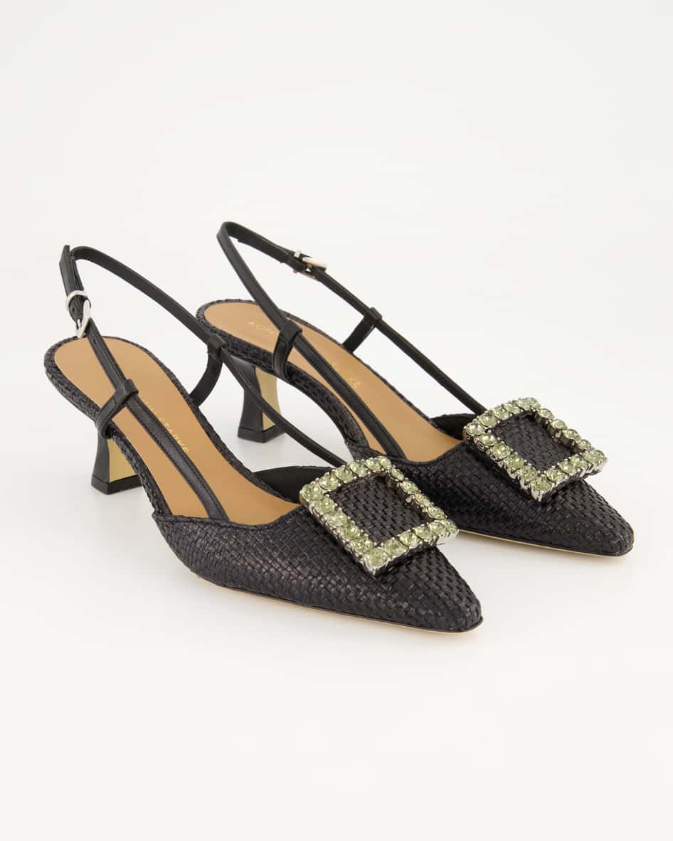 Konstantin Starke Stefi Slingpumps in Schwarz