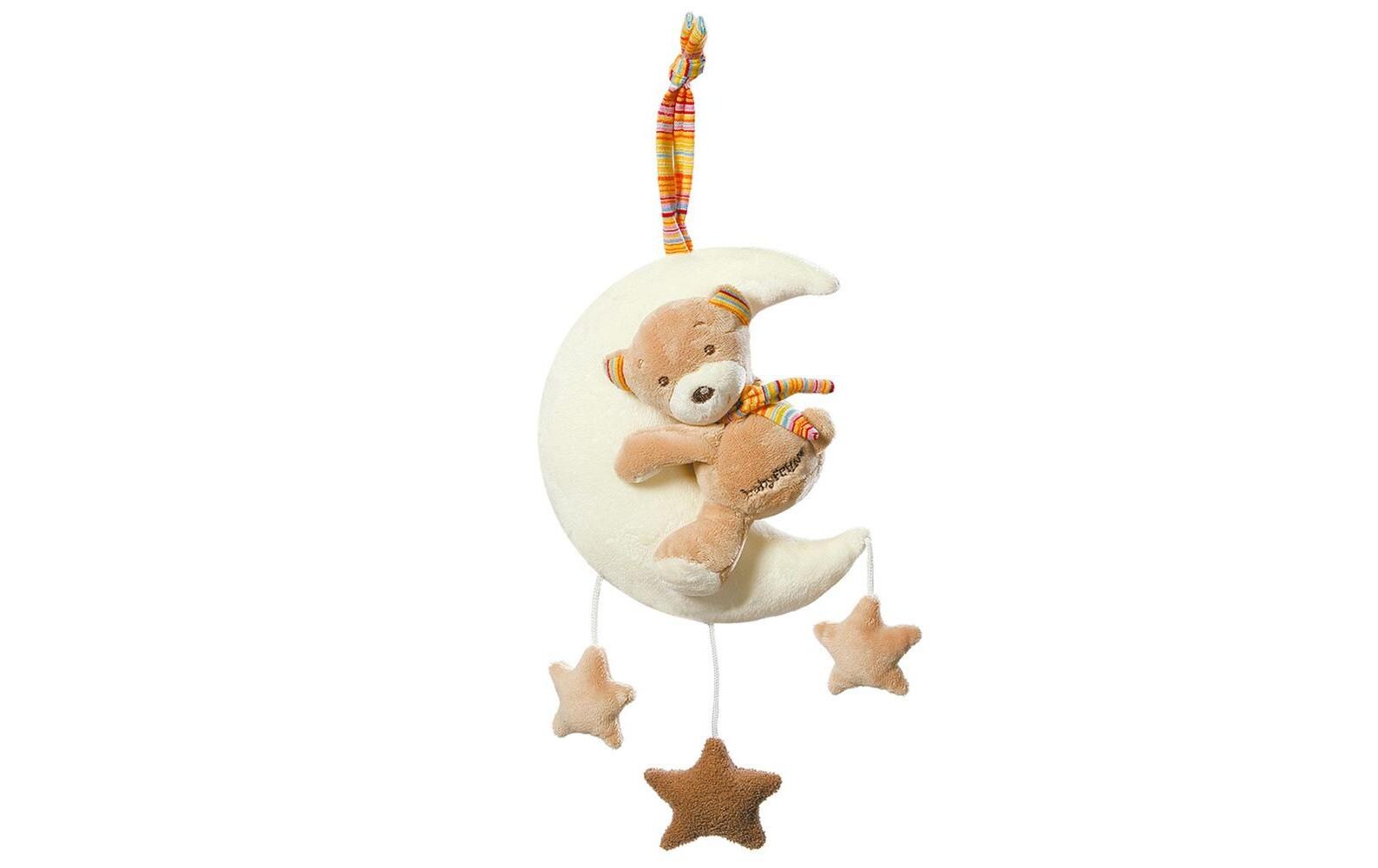 Spieluhr Rainbow Teddy auf MondSpieluhr Rainbow Teddy auf Mond