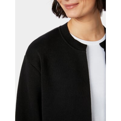 Damen-Strickjacke Punto Milano, Schwarz
