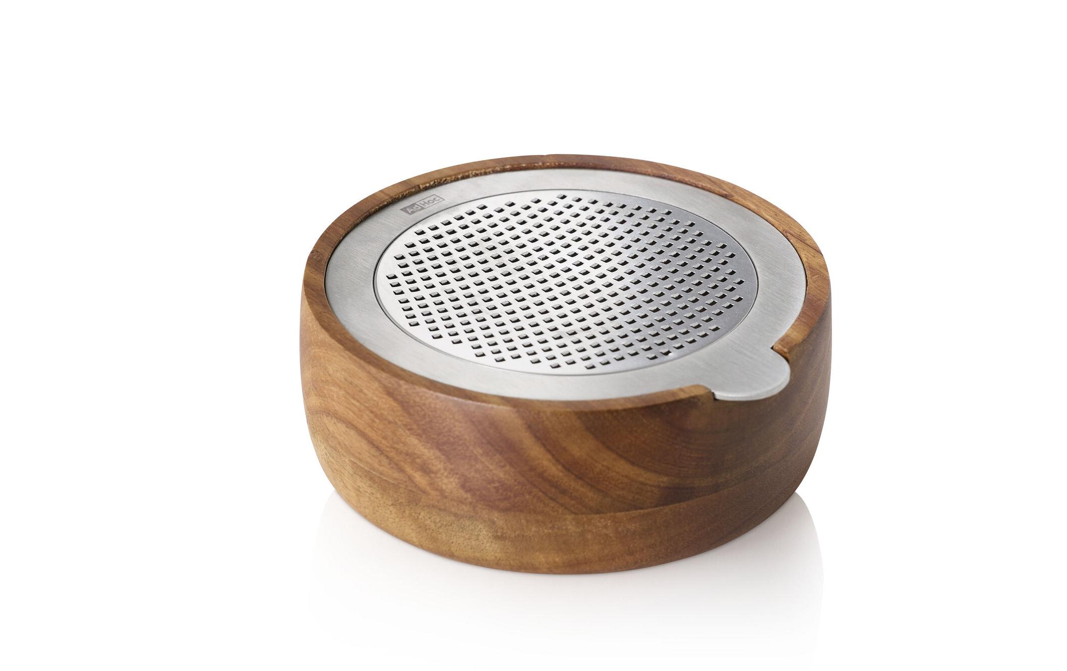 Handreibe Cutn Serve Ø 13,3 cm, Braun/SilberTisch-Feinreibe
