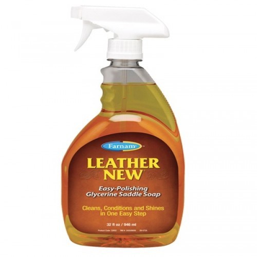 Spray para couro, incolor, ideal para selas.
