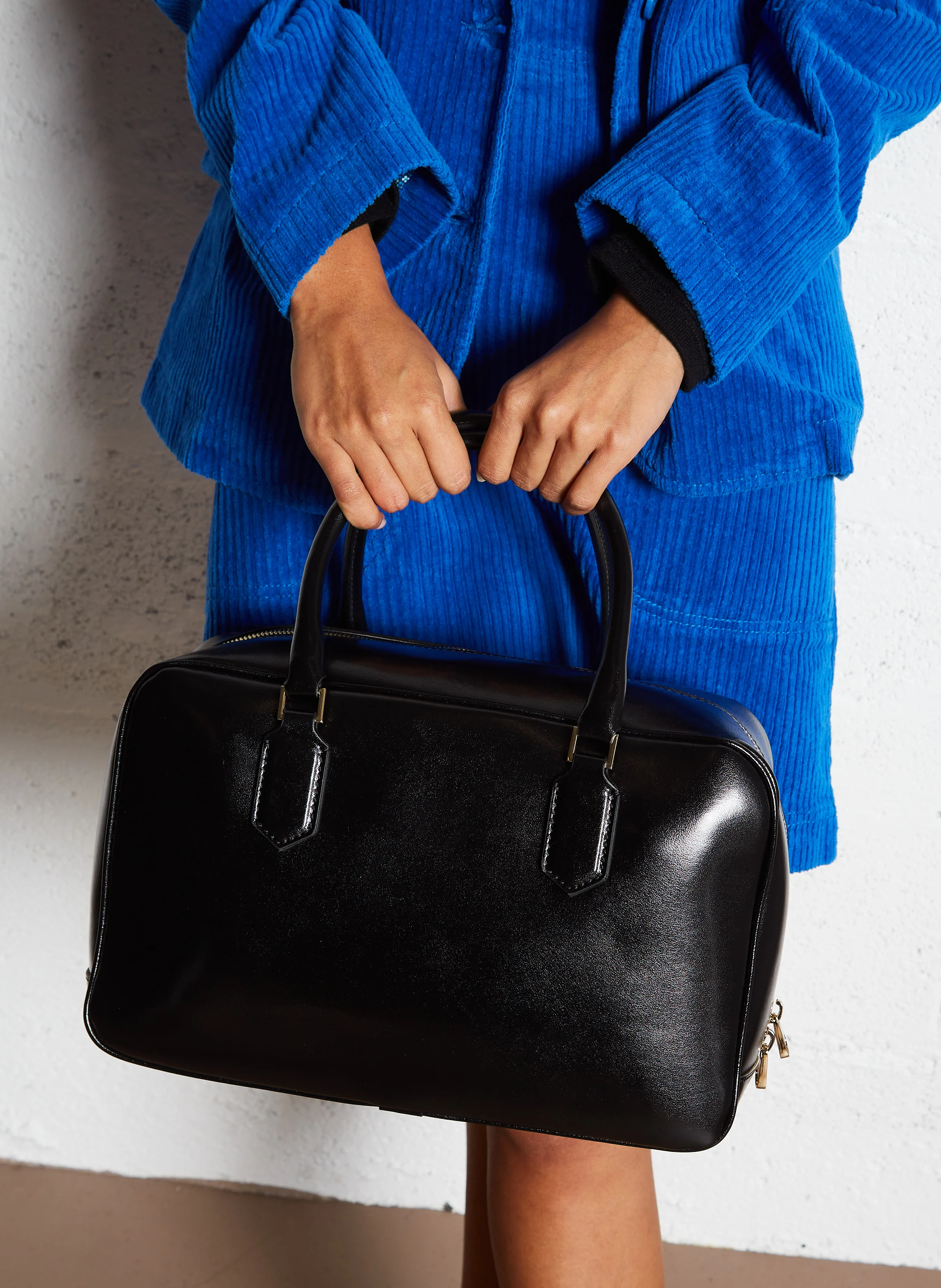 ERIKA - Sac à main en cuir | Noir