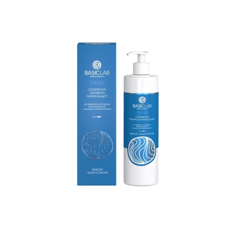 BasicLab Capillus Tägliches Feuchtigkeitsshampoo 300 ml