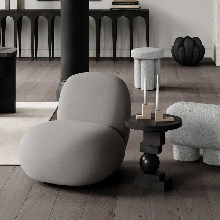 101 Copenhagen - Toe Chair Flat, Bouclé