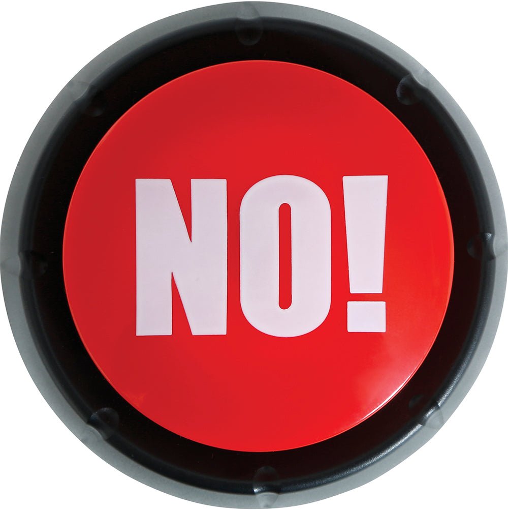 Rood Groene Button Yes! No! 9cm 2st