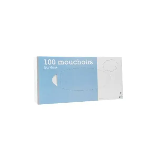 Marque Verte Boite 100 Mouchoirs