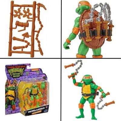Turtles Mayhem Michelangelo Figur