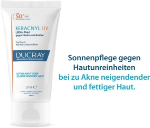 DUCRAY KERACNYL UV Fluid SPF50+, 50 ml
