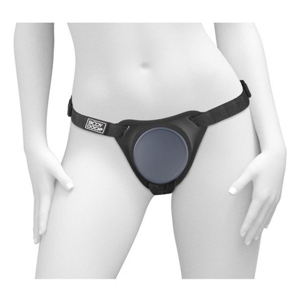 Body Dock Elite Strap-on Dildo Preto