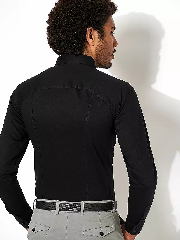 DESOTO Jerseyhemd  schwarz