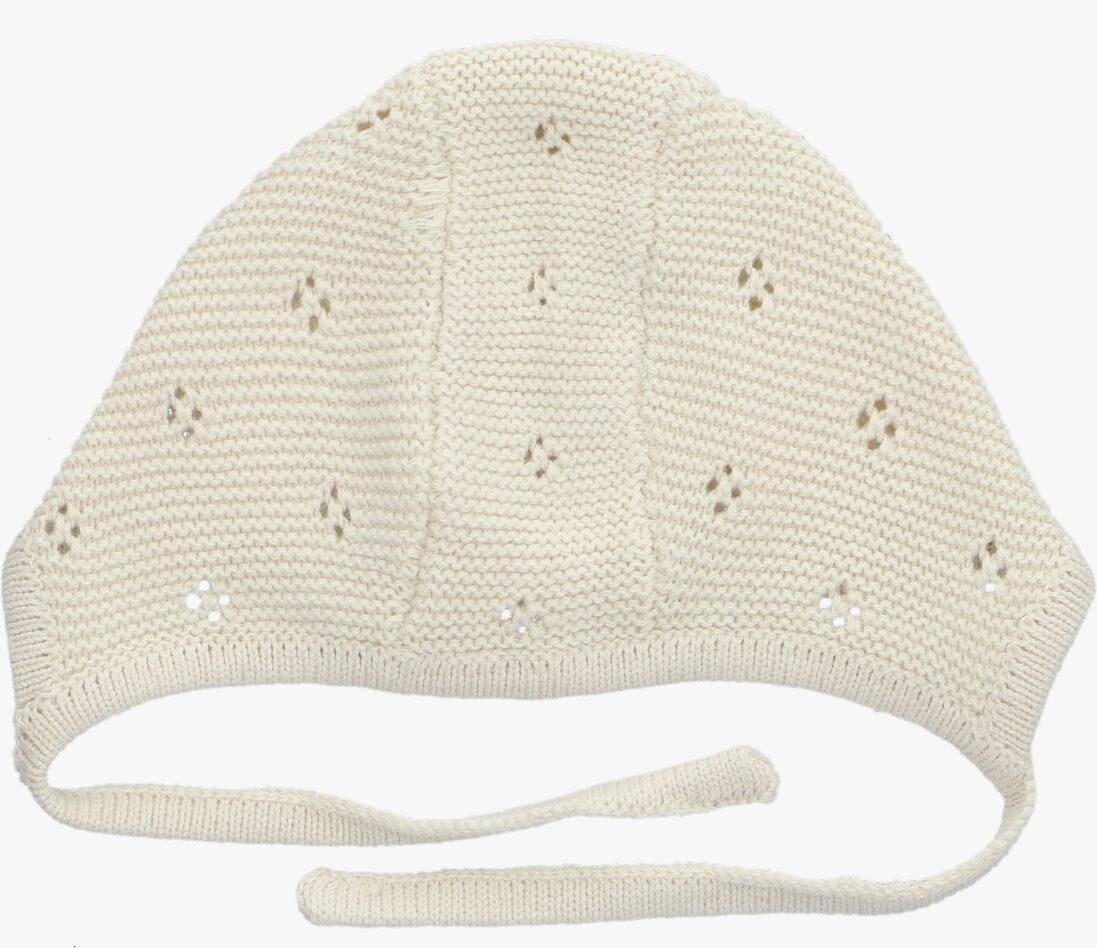 LIL\\' ATELIER beige lil' atelier muts nbflaguna knit hat lil