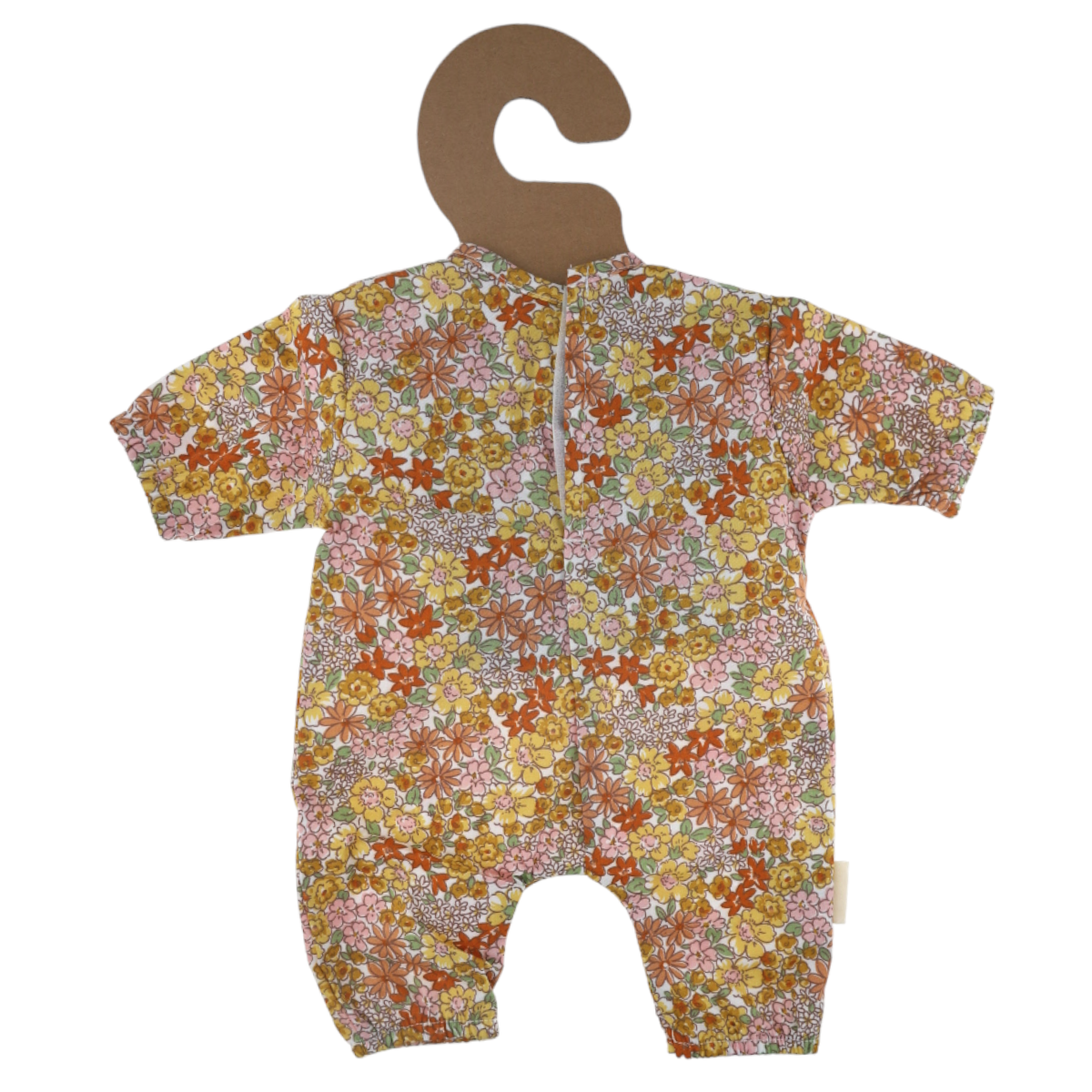 Tenue de poupée Solange fleurie jaune Frisette