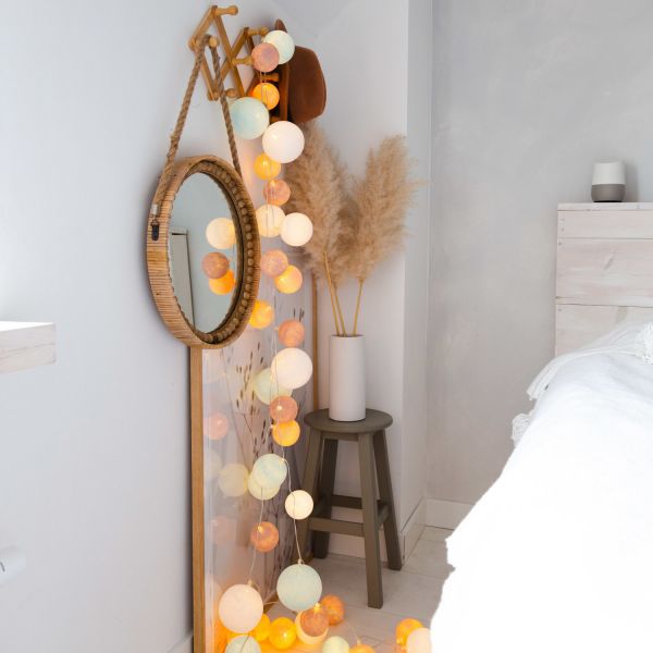 Cotton Ball Lights Sweet Macaron Lichtslinger