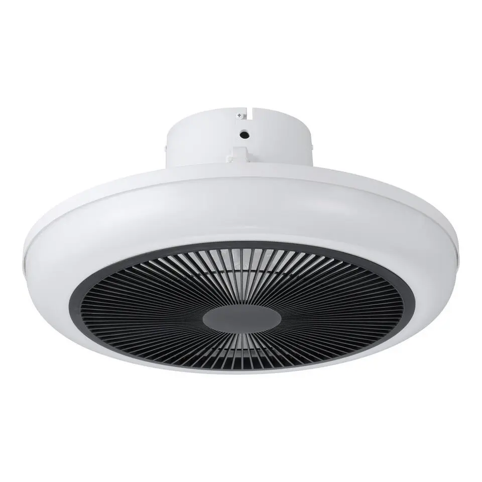 EGLO Sayulita Plafondlamp met ventilator - DC LED-CCT - Wit/Zwart