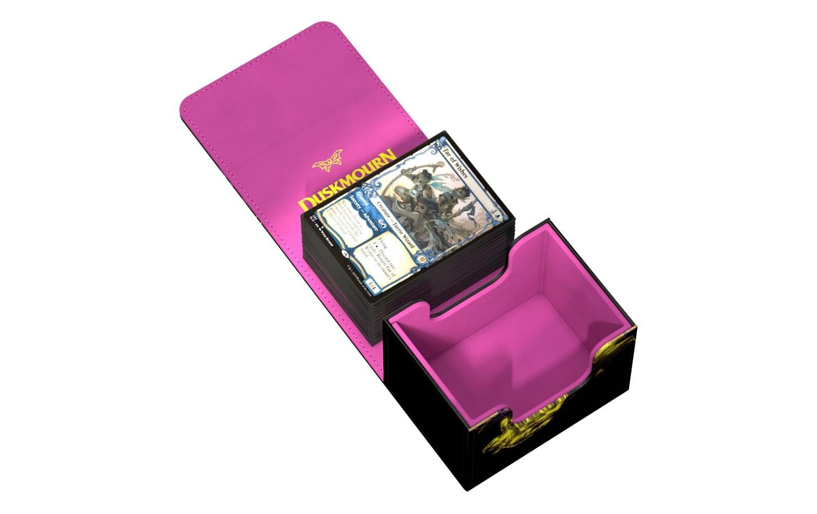 Kartenbox Sidewinder 100+ Xenoskin Duskmourn ZimoneZur Aufbewahrung von Sammelkarten in Standardgrösse