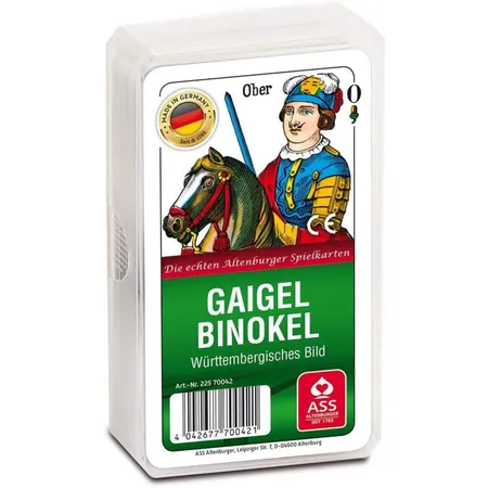 ASS Altenburger Gaigel/Binockel - Württembergisches Bild, Kartenspiel