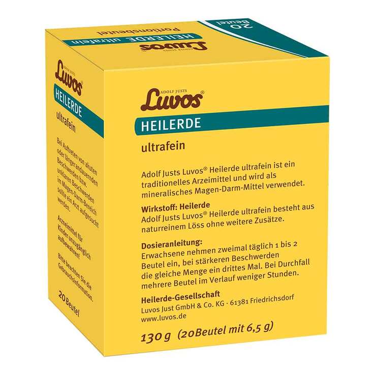 Luvos Heilerde ultrafein Portionsbeutel, 20X6.5 g