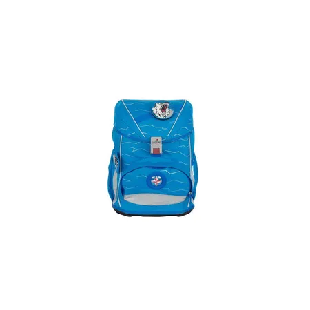 DerDieDas Schulranzenset ErgoFlex Buttons Polar, 5-teilig