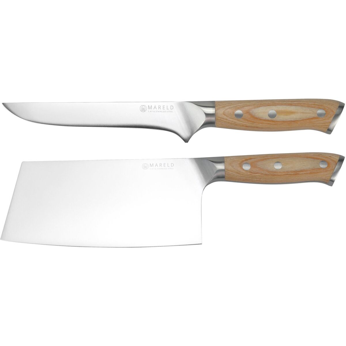 Knivsett med to kniver i europeisk tradisjon