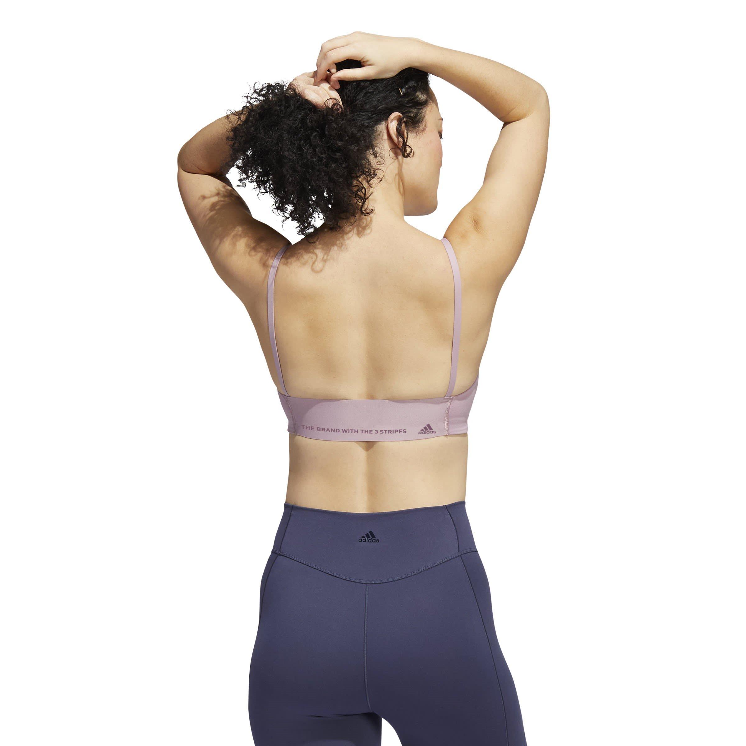 adidas Yoga Studio Light Support Bra Womens Low Impact Sports