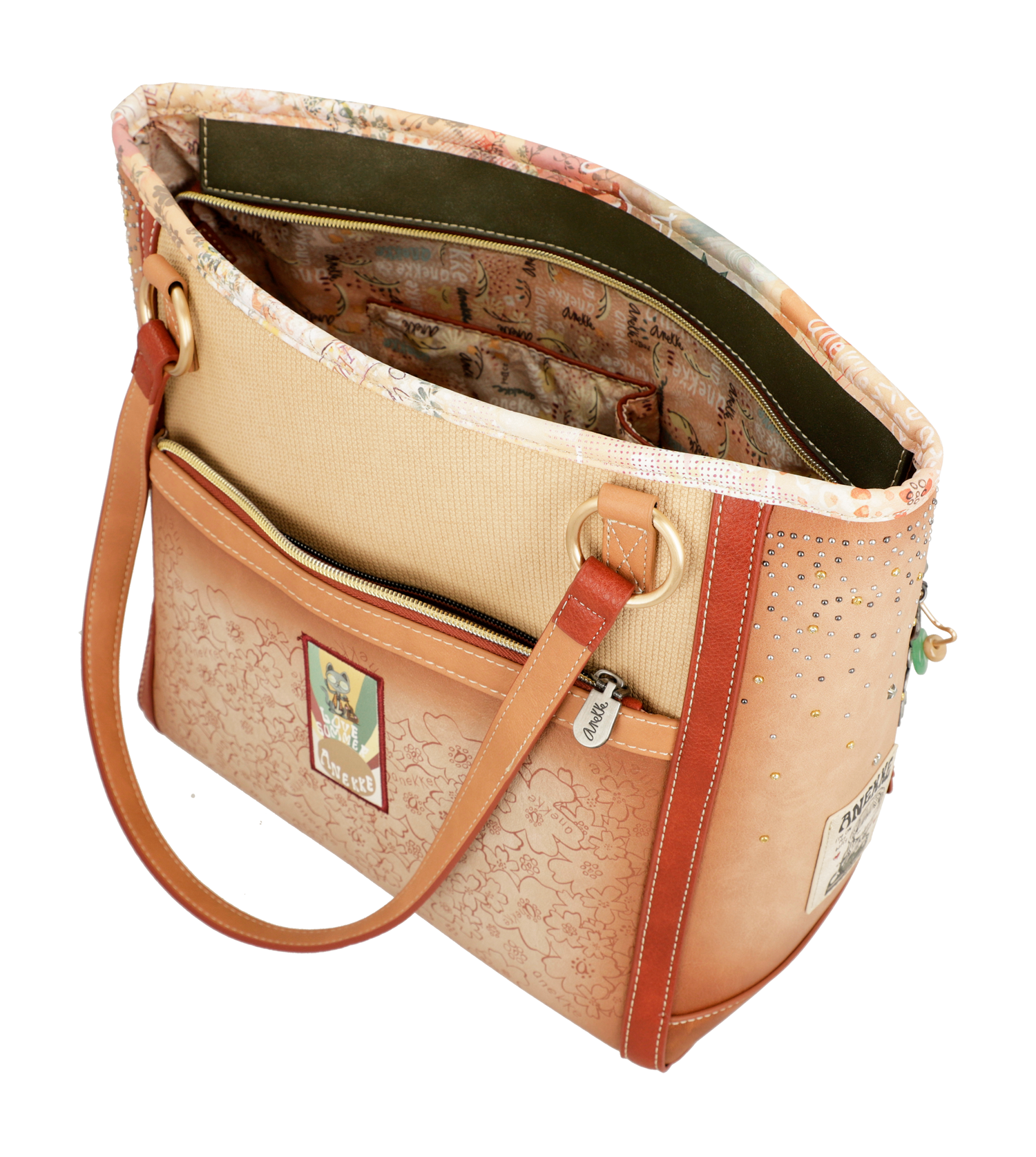 Anekke Schultertasche beige beige