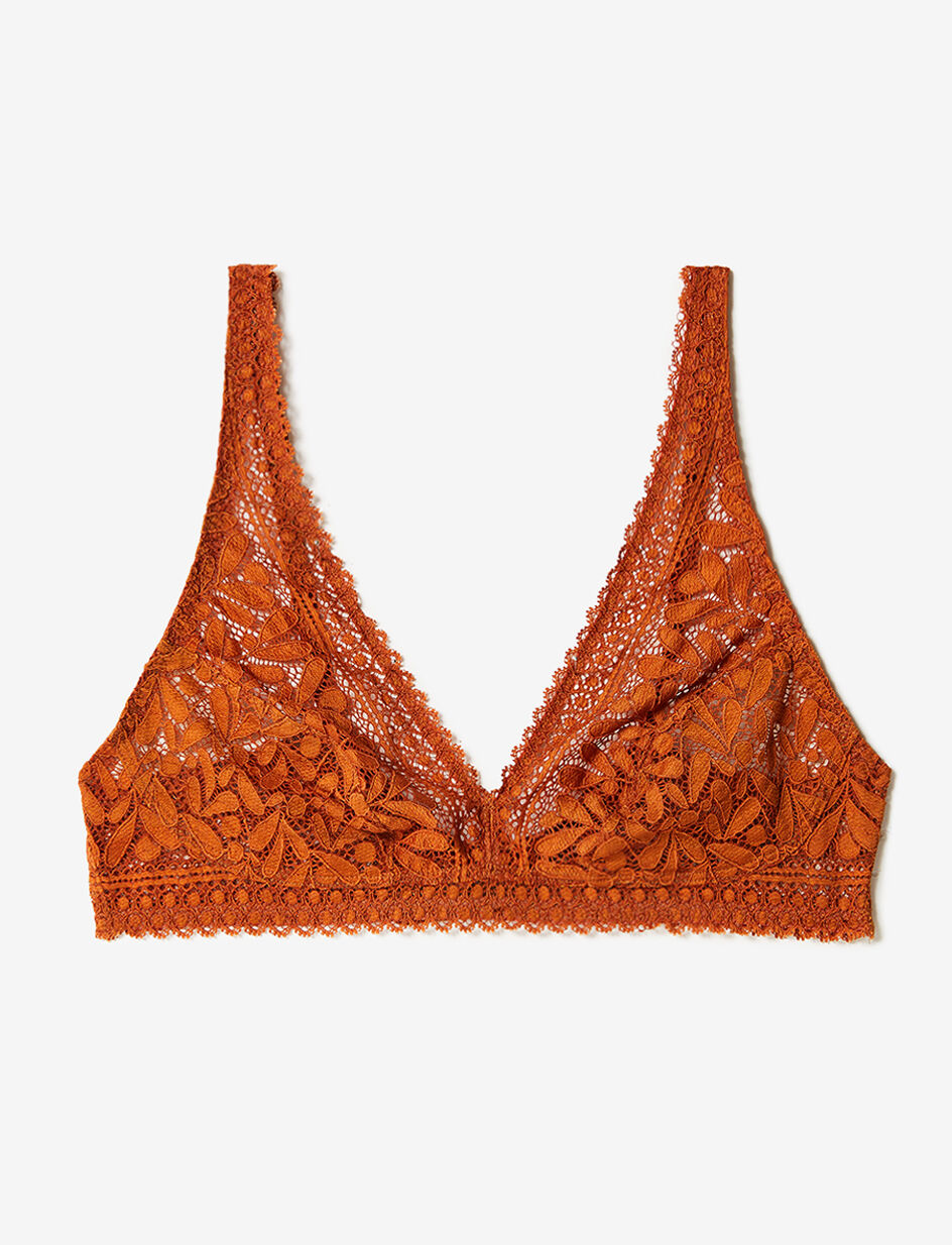 Soutien-gorge sans armatures - marron glacé