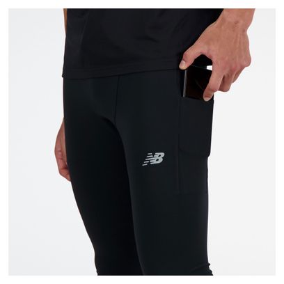 Collant Long New Balance Athletics Run Noir Homme