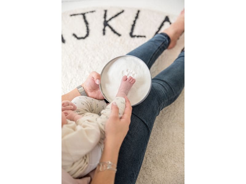 Tiny Love 3D-Abdruckset Zauberbox rund Die Andenkenbox für die ersten Monate des Babys