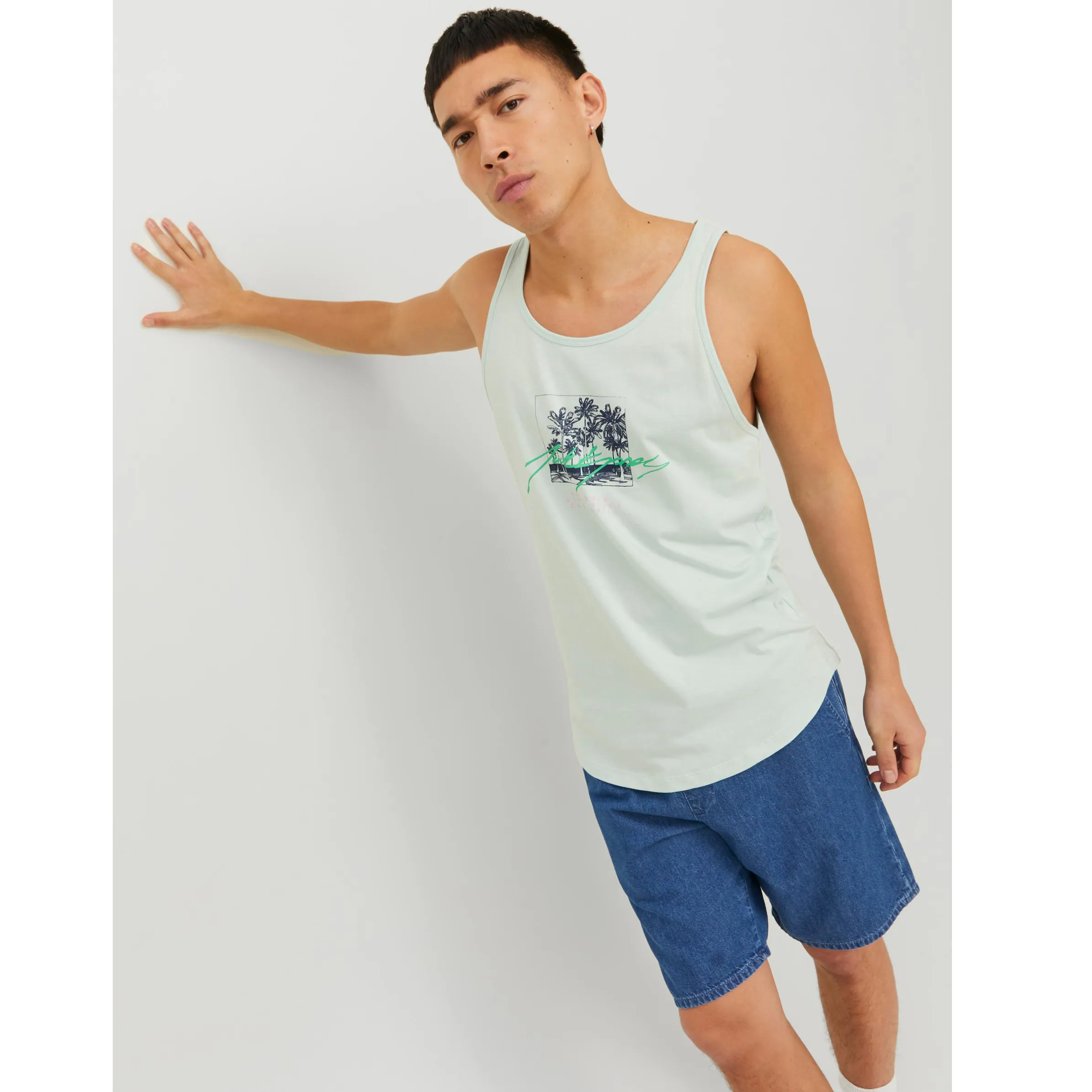 Jack& Jones JORTULUM SKETCH TANK Tanktop