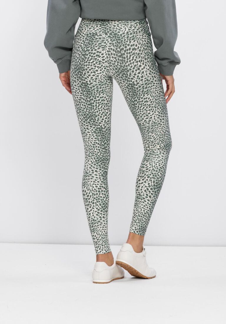 groene deblon sports broeken classic leggings high waistband 2
