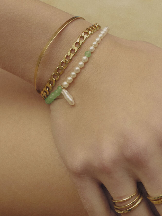 Maria Black Forza Bracelet Gold