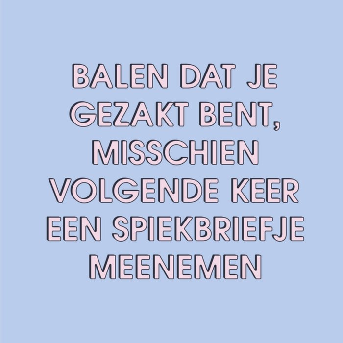 Greetz | Gezakt kaart | Spiekbriefje