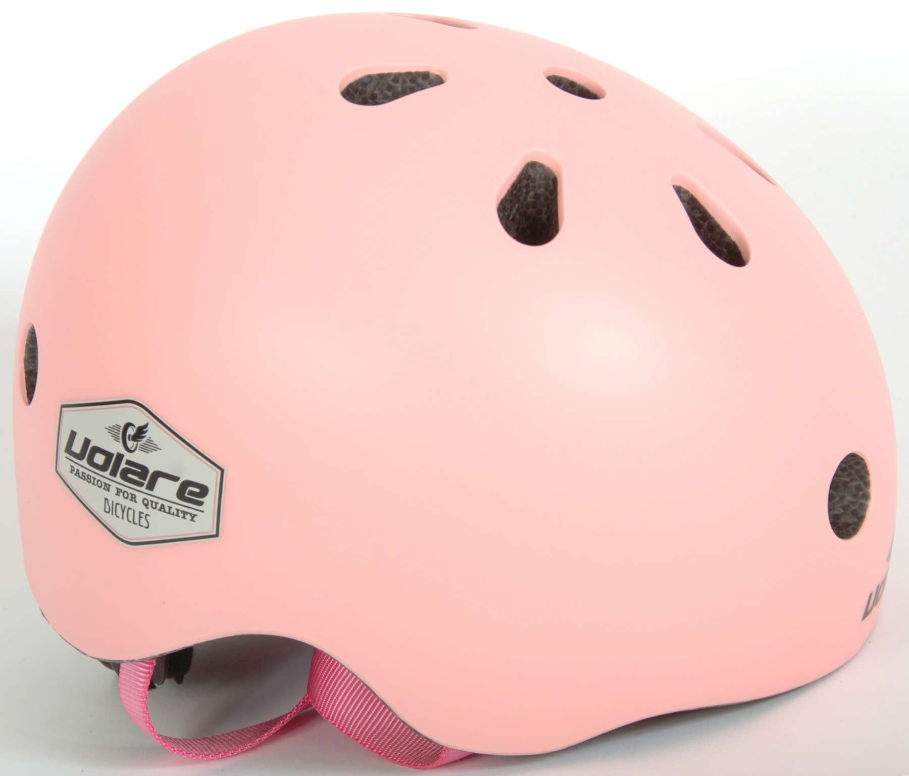 Fahrradhelm für Kinder in Zartrosa 45-51 cm Kinderhelm