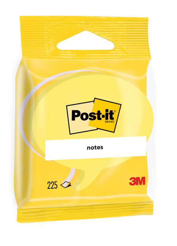Post-it Haftnotizen Sprechblase, 70 x 70 mm, 225 Blatt