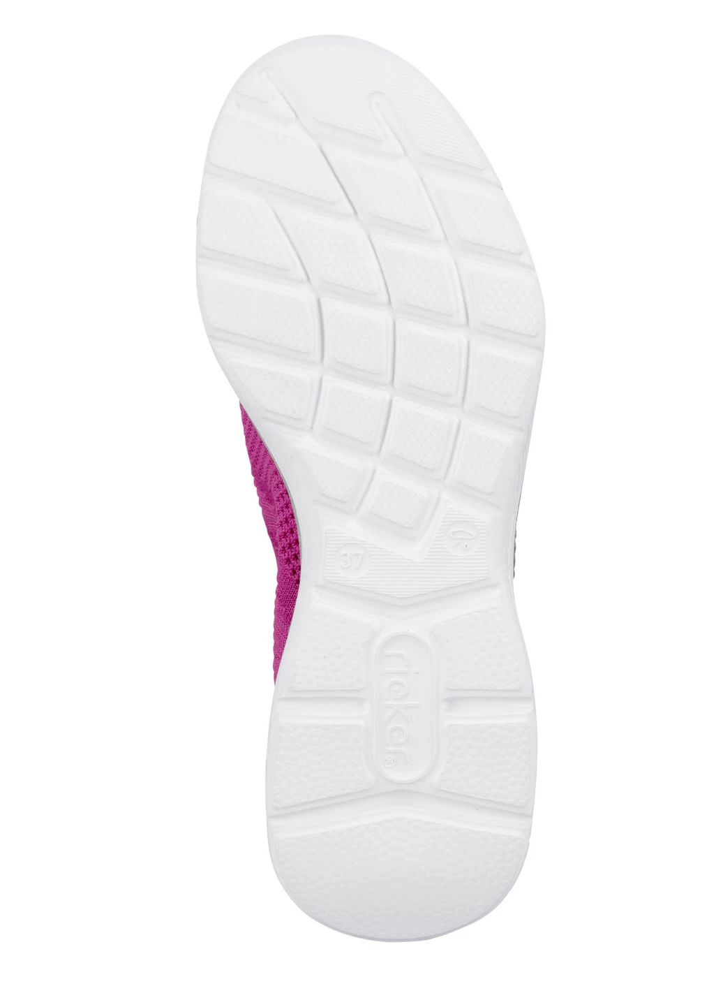 Rieker Sneaker aus dehnbarem Strickmaterial