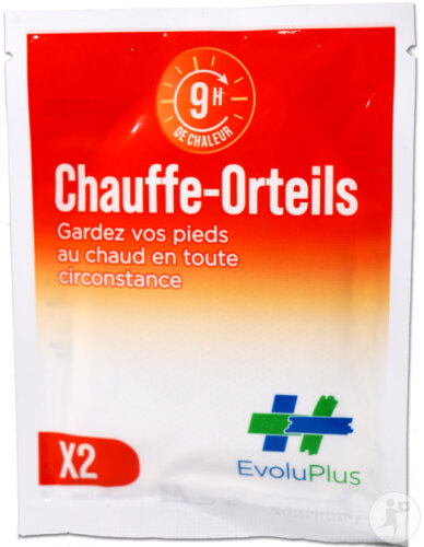 Evoluplus Chauffe-Orteils La Paire 2 Pièces