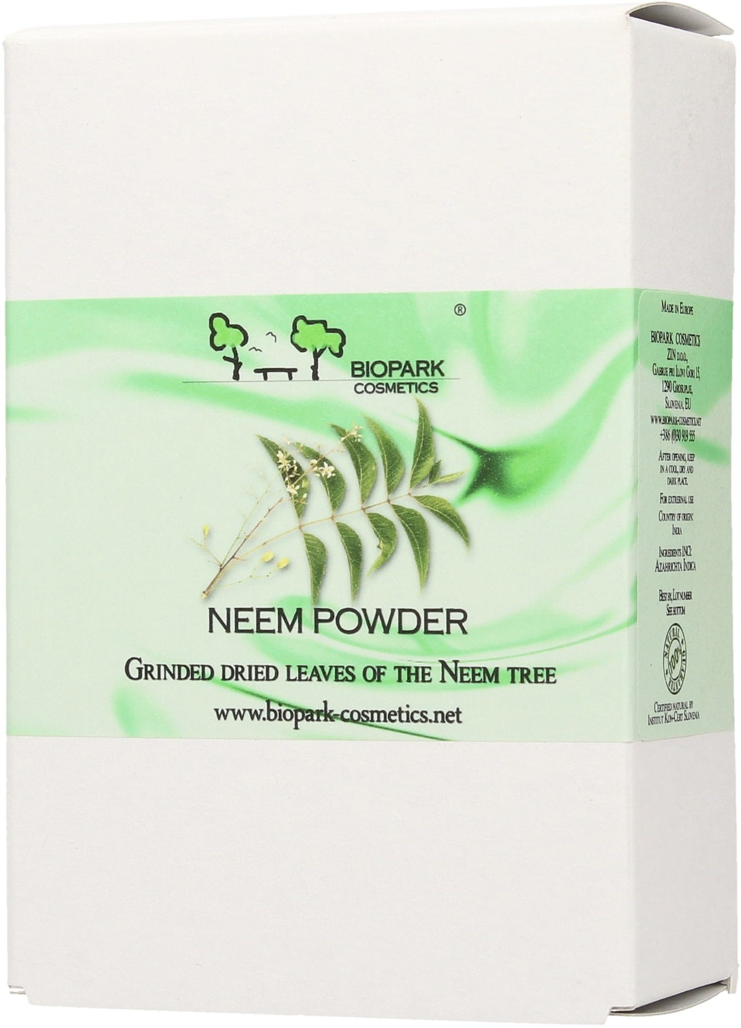 Biopark Cosmetics  Neem Powder, 100 g