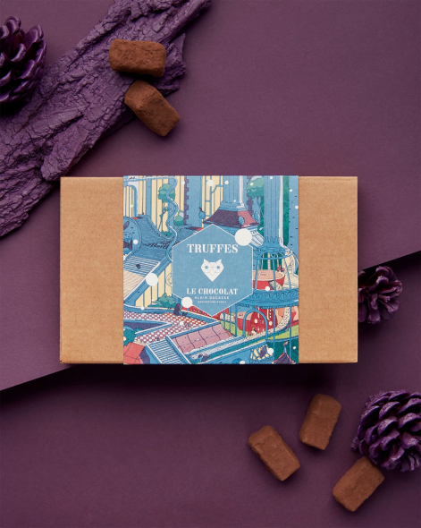 Coffret Truffes Origines 27 pièces | Le Chocolat Alain Ducasse 260g