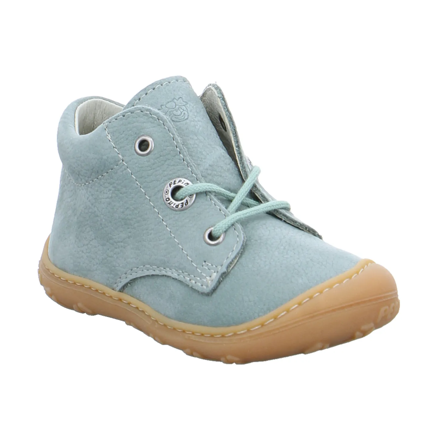 PEPINO Lauflernschuh Blau Leder  Bottine Unisex