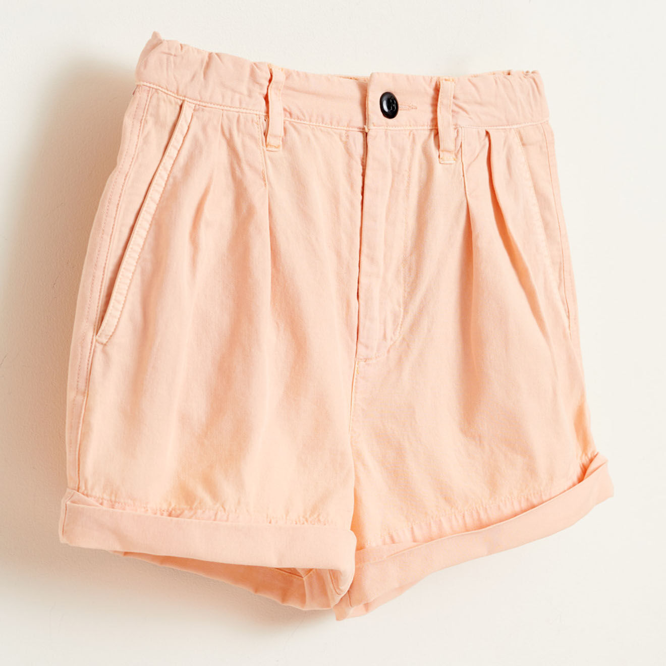 Bellerose Short Aby en Coton mélangé rose saumon