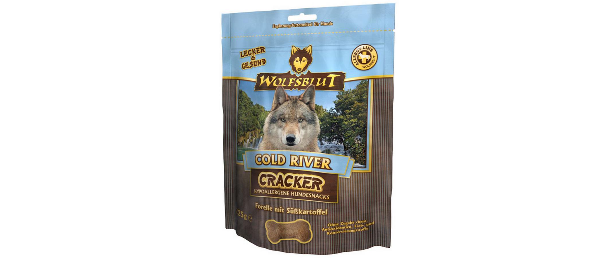 Biscuits Cracker old River, 225 gErgänzungsfuttermittel für Hunde