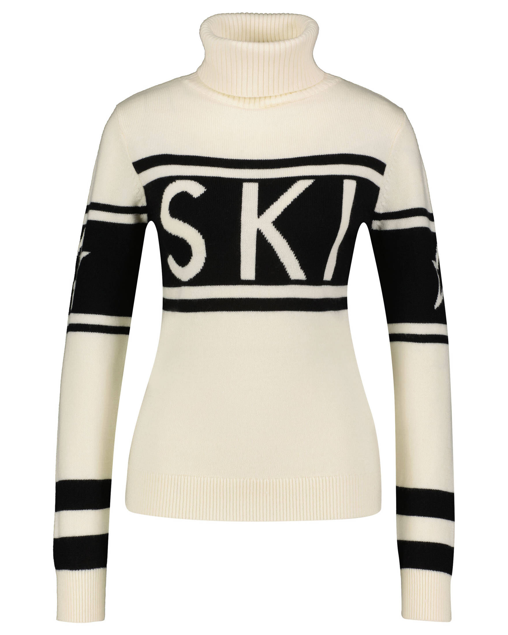 PERFECT MOMENT| Damen Rollkragenpullover aus Merinowolle SCHILD SWEATER