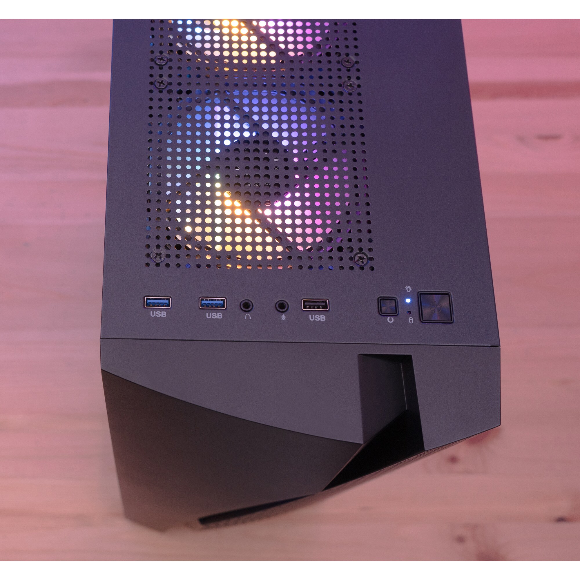 Aerocool Tower-Gehäuse Wave-G-BK-v3