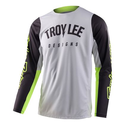 Maillot cross TroyLee design GP PRO BOLTZ YOUTH - Gris / Jaune
