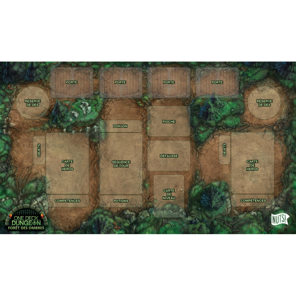 One Deck Dungeon - Tapis de Jeu
