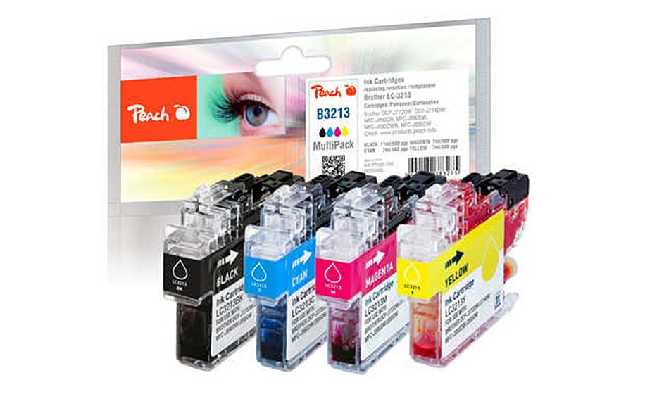Tinte Brother LC-3213 BK, C, M, YTintenset: Black, Cyan, Mangenta, Yellow