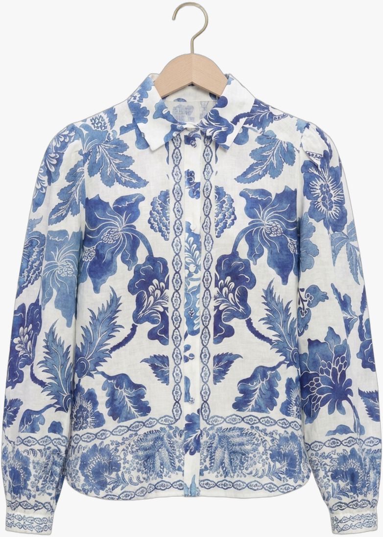 witte dea kudibal blouses slomadea ns-shirt with balloon sleeves