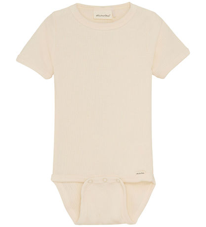 Minymo Body k/ä - Rib - White Swan